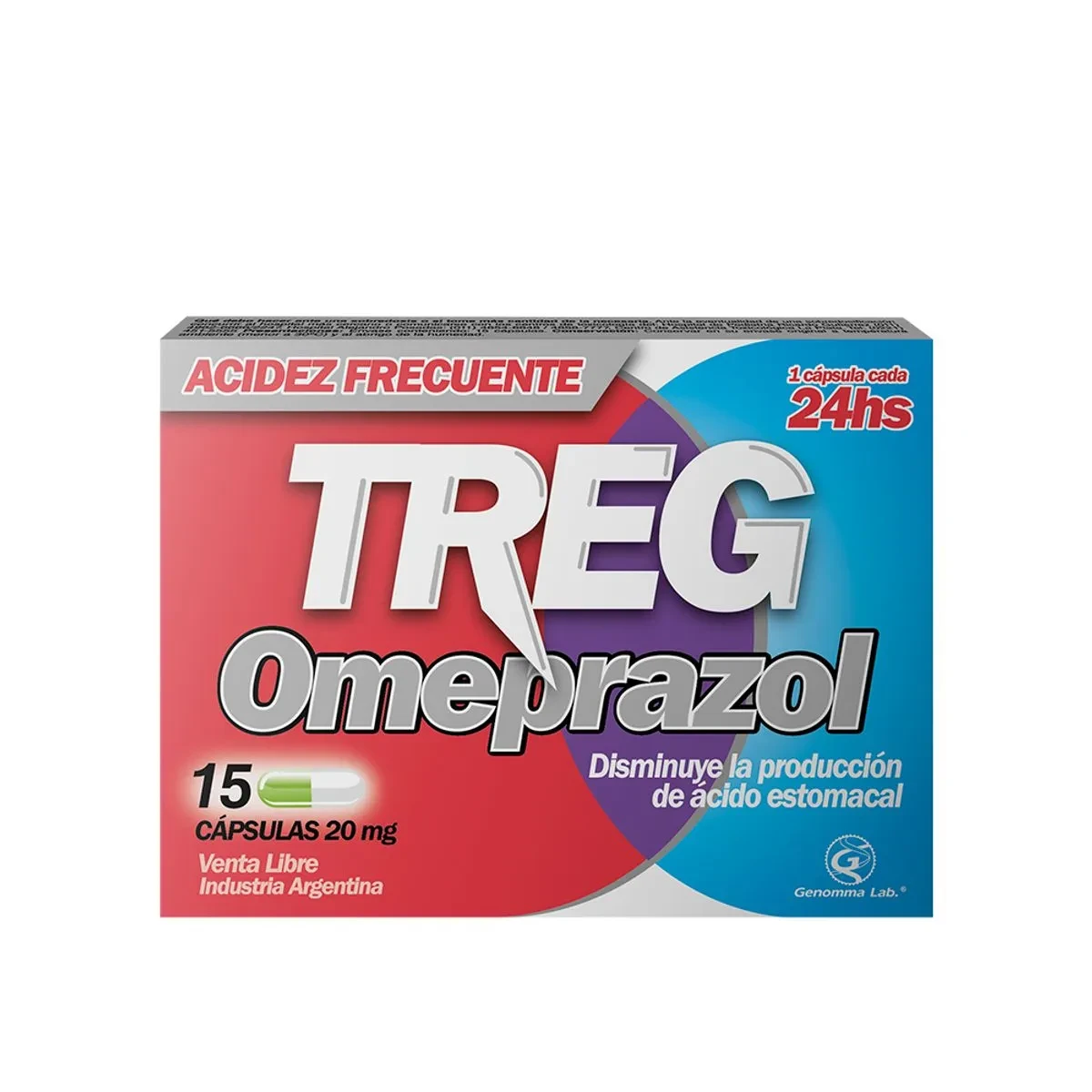 TREG 20 MG X 15 CAPS 2x1