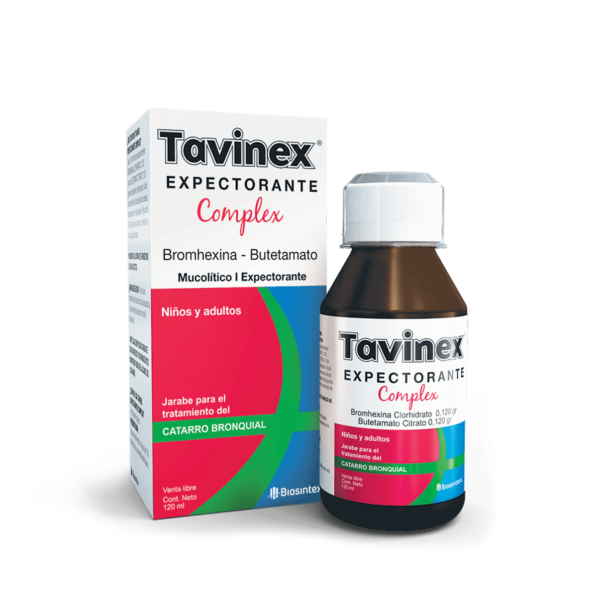 TAVINEX COMPLEX JARABE x120 ml