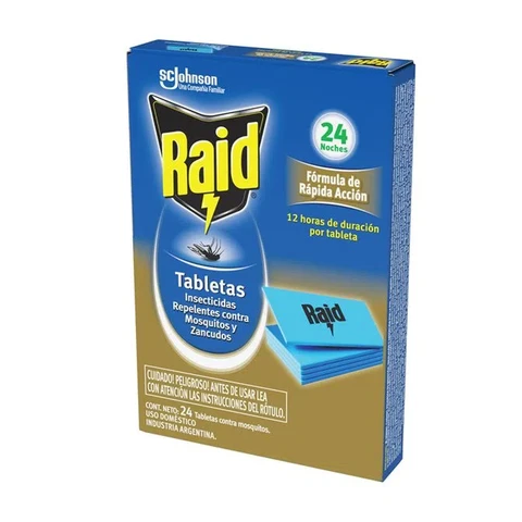 RAID TABLETAS X 24