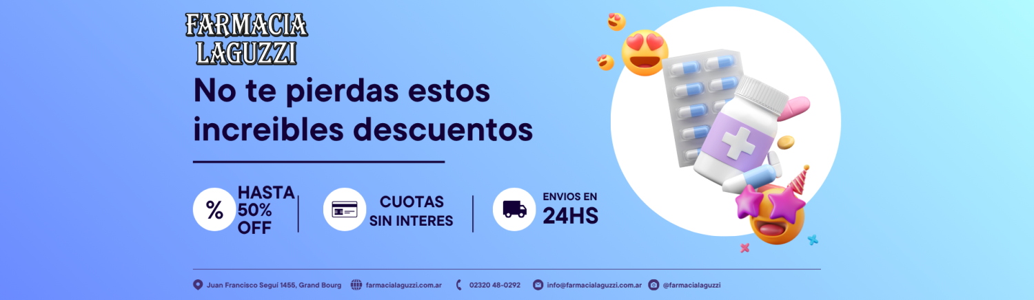 Farmacia y Perfumería Laguzzi promo