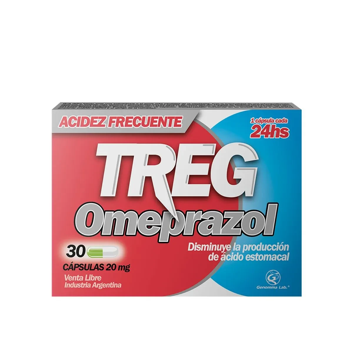 TREG 20 MG X 30 CÁPSULAS 2X1