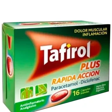 TAFIROL PLUS X 16 CÁPSULAS