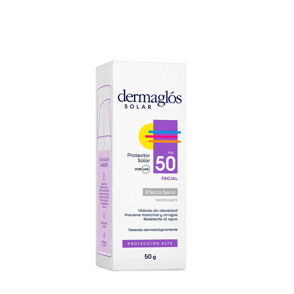 DERMAGLÓS TOQUE SECO FACIAL F50 50 G