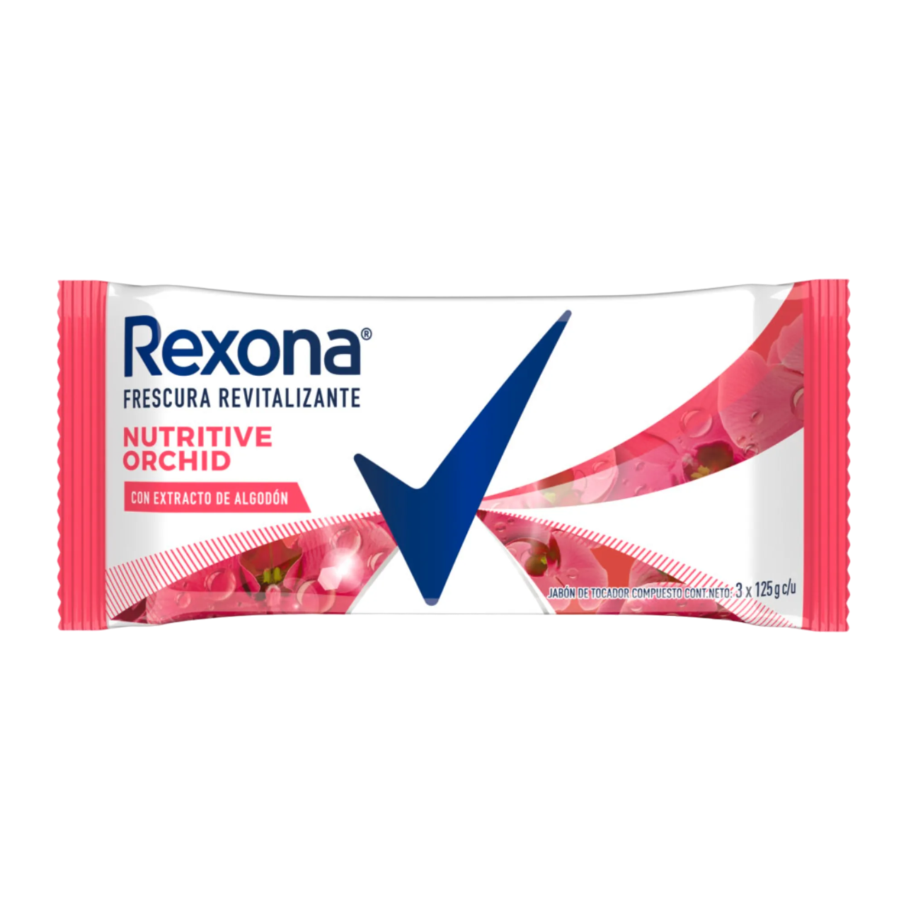 REXONA JABÓN NUTRITIVE ORCHID 3 XA25G
