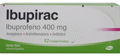 IBUPIRAC 400 X 12 COMP 2x1